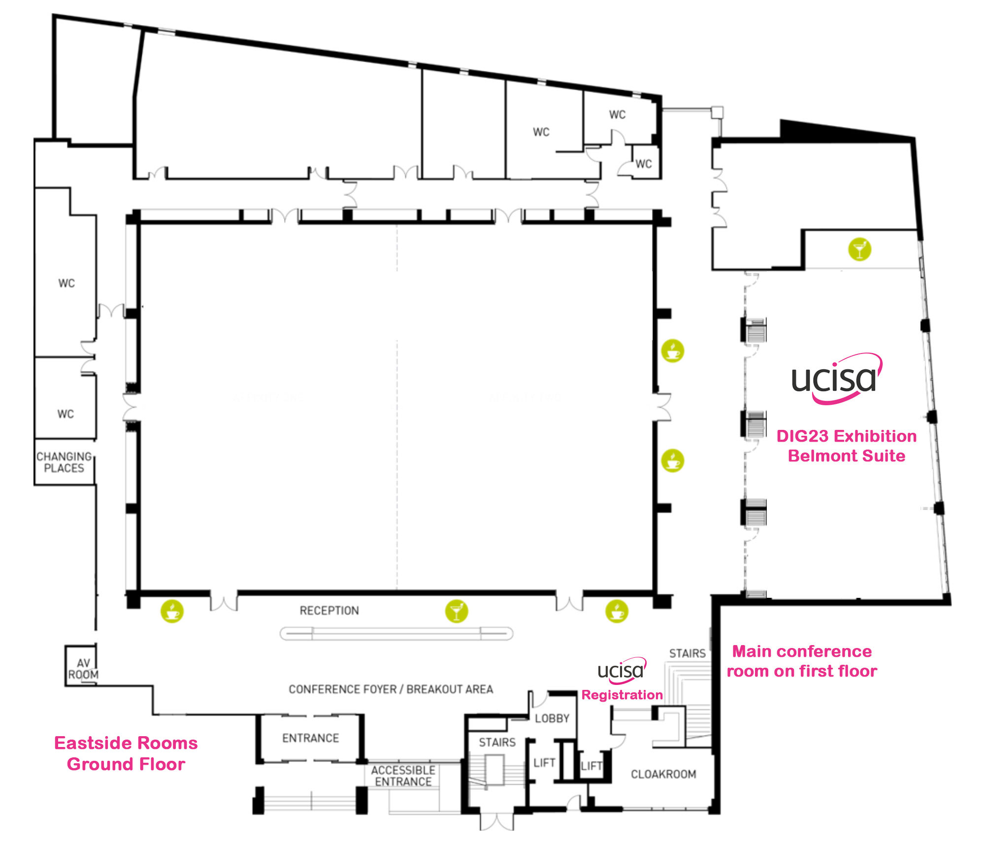 Eastside room ground floor