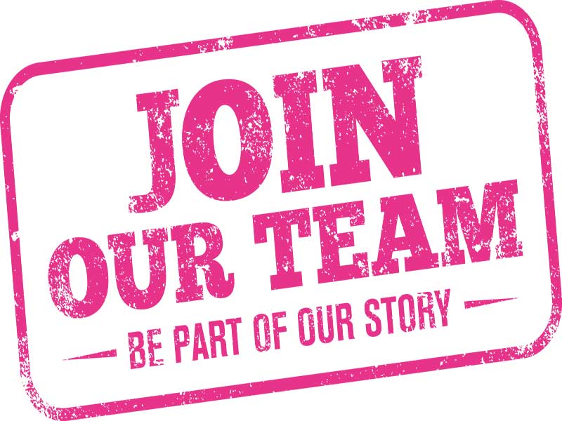 join our team be part of our story